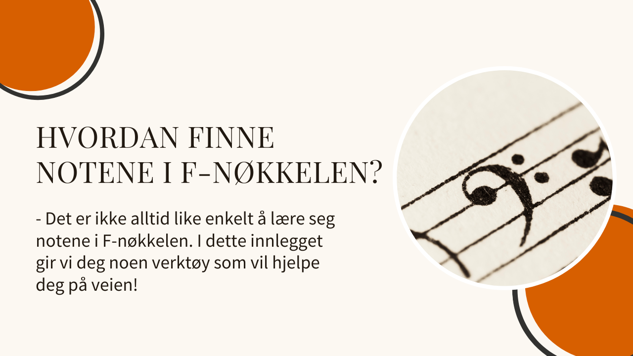 Bilde av F-nøkkel symbol